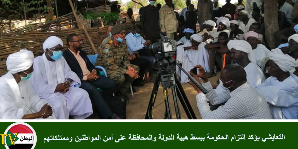 التعايشي يؤكد التزام الحكومة ببسط هيبة الدولة والمحافظة على أمن المواطنين وممتلكاتهم