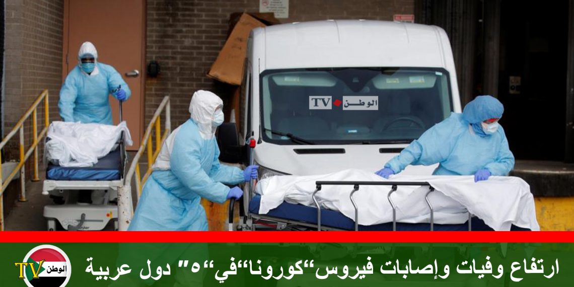 ارتفاع وفيات وإصابات فيروس”كورونا”في”5″ دول عربية