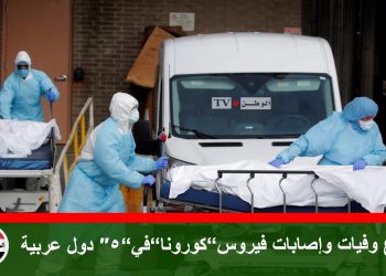 ارتفاع وفيات وإصابات فيروس”كورونا”في”5″ دول عربية