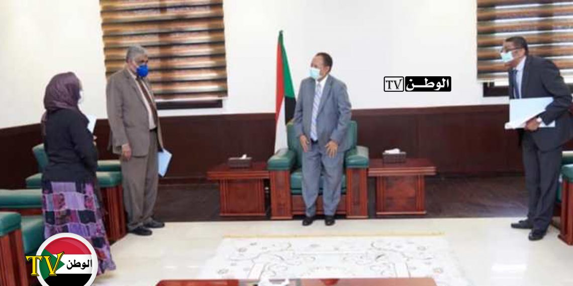 حمدوك يستقبل وفد الحزب الاتحادي (الموحد)