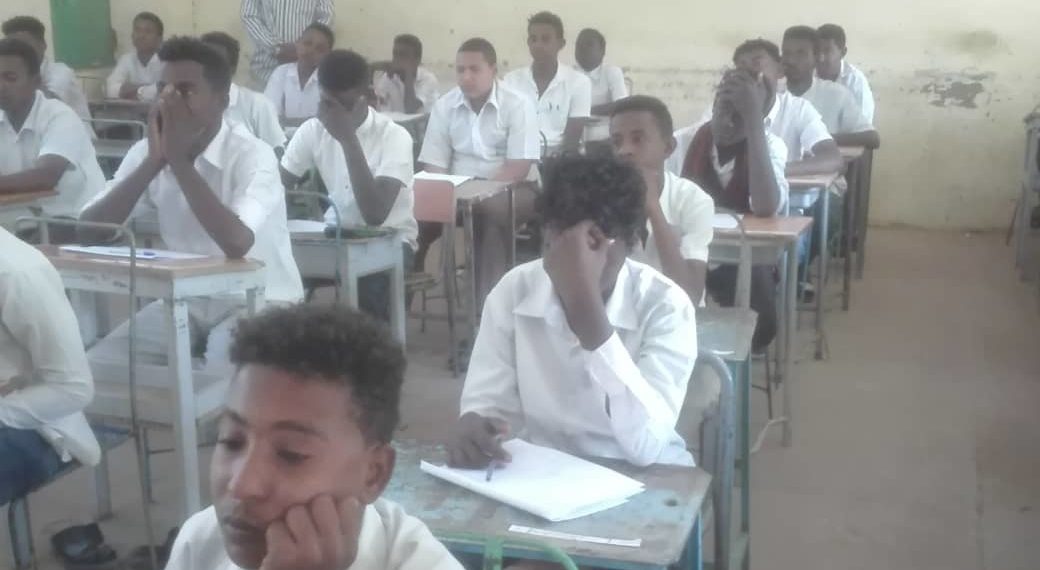استمرار الترتيبات لاقامة امتحانات شهادة الاساس بولاية الخرطوم