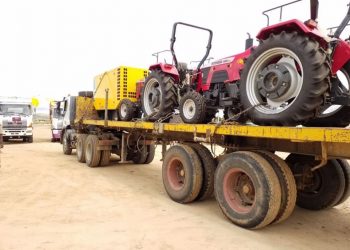 محلية قريضة تستقبل آليات تبرع بها قائد ثاني قوات الدعم السريع.