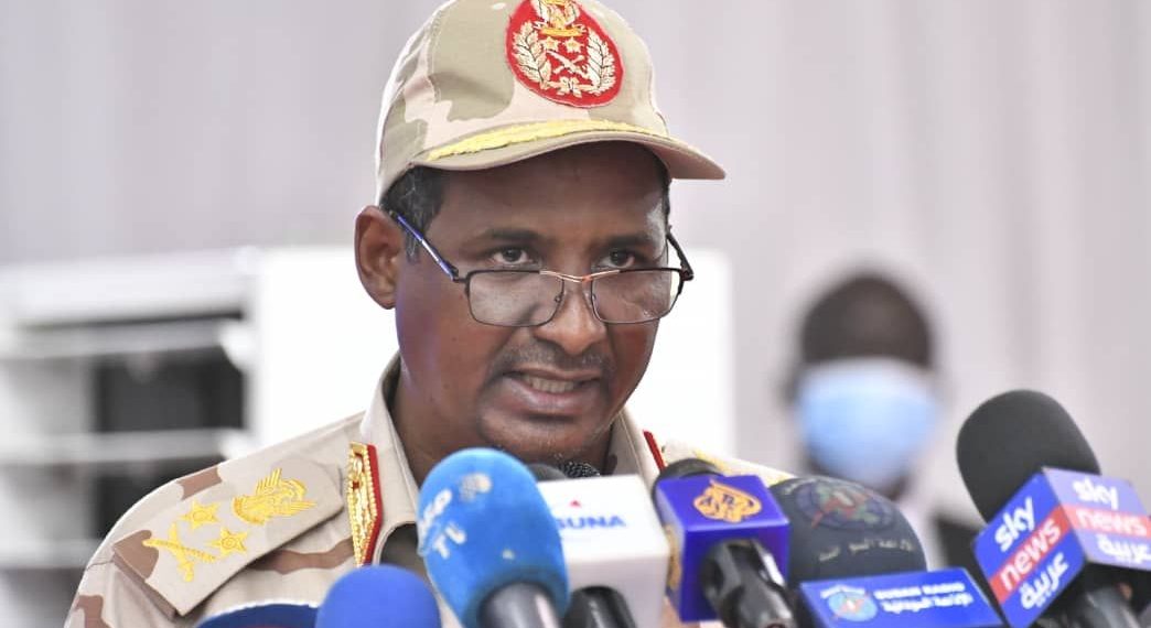 نص كامل لكلمة حميدتي عقب مراسم التوقيع علي إتفاق السلام بجوبا