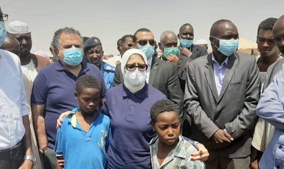 وزيرةالصحة المصرية : جسر المساعدات للسودان سيتواصل حتى انجلاء كارثة الفيضانات