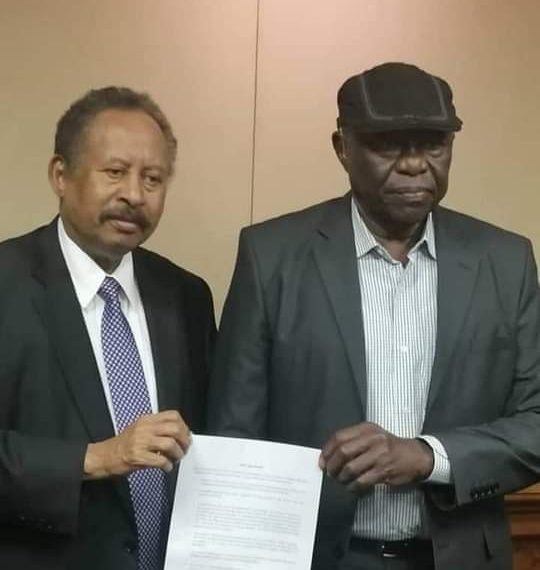 حمدوك يخون أبطال السلام ويضع السودان في يد الحلو … اطلع علي نص اتفاقية “حمدوك والحلو” باديس أبابا