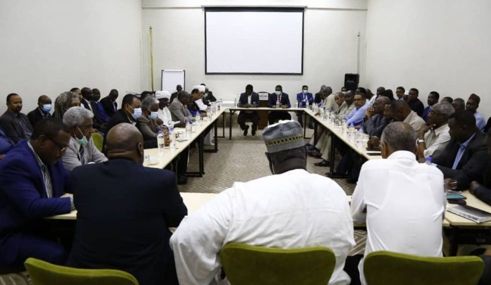 أول إجتماع مشترك بين وفد الحكومة ووفود التفاوض يبحث المسائل المتعلقة بالجدول والمصفوفة الزمنية لتنفيذ إتفاق السلام