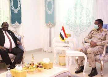 حميدتي يناقش مع الوساطة الجنوبية ترتيبات الإحتفال بالتوقيع النهائي لإحلال السلام في السودان