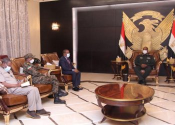 البرهان يلتقي وزير الخارجية الإثيوبي