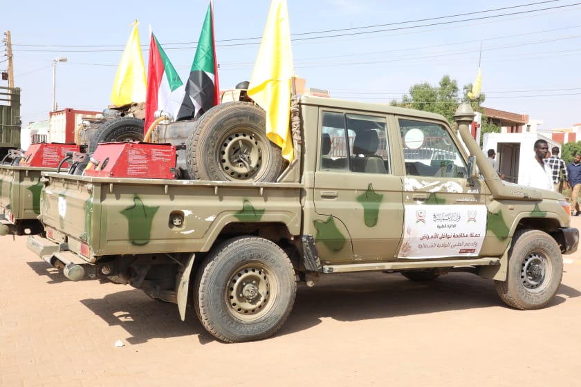 الدعم السريع تطلق حملة جديدة لمكافحة نواقل الأمراض والدعم الطبي للولاية الشمالية