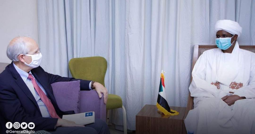 حميدتي يبشر بتلقيه وعداً أمريكيا برفع اسم السودان من قائمة الإرهاب قريباً