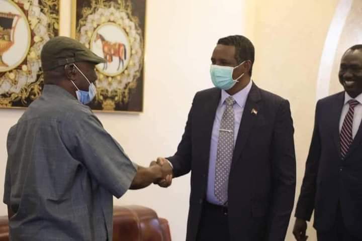 حميدتي يلتقي رئيس الحركة الشعبية شمال عبد العزيز الحلو بجوبا