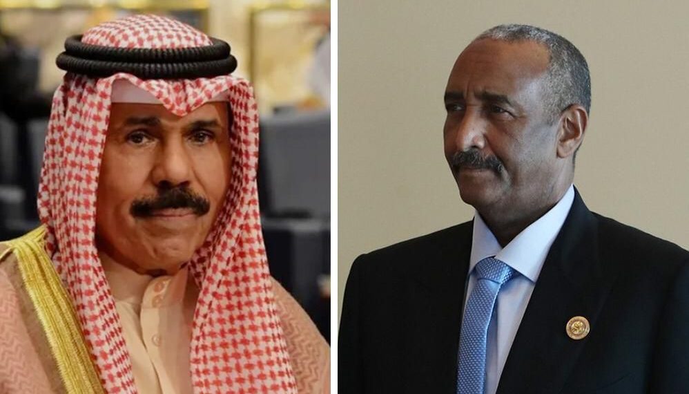 البرهان يهنئ أمير دولة الكويت بمناسبة توليه مقاليد الحكم