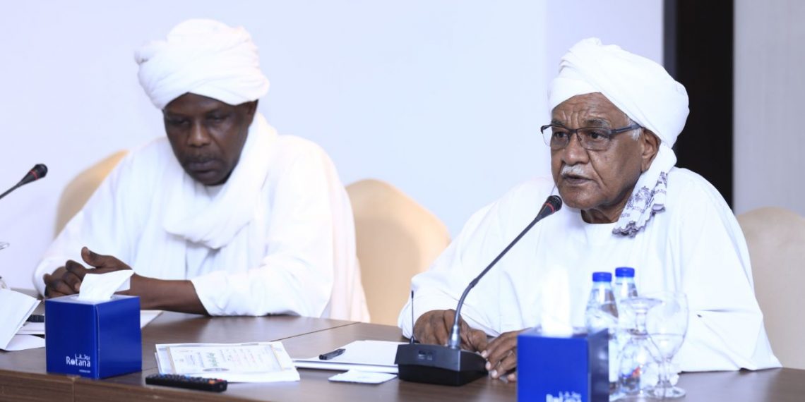 رئيس المفوضية القومية للسلام يخاطب ختام فعاليات الورشة الأولى للتبشير بالسلام