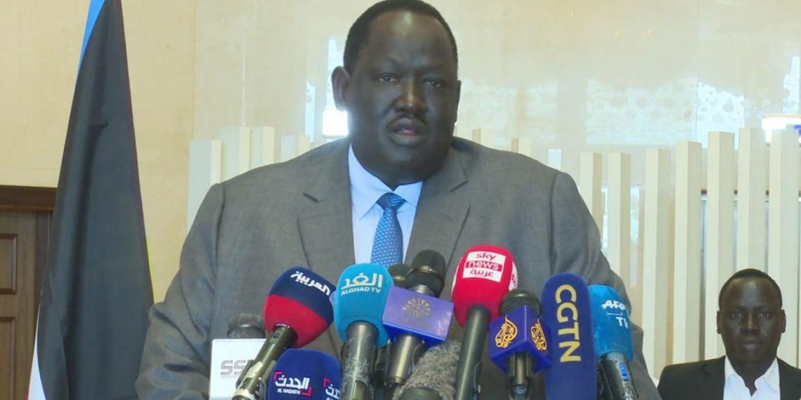 توت قلواك يعلن استعداد بلاده للإحتفال بالتوقيع النهائي علي إتفاق السلام الشامل