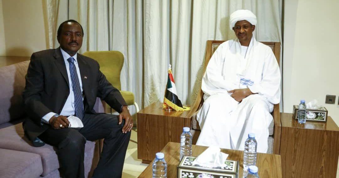 النائب الأول لرئيس مجلس السيادة الانتقالي السوداني يلتقي المبعوث الكيني