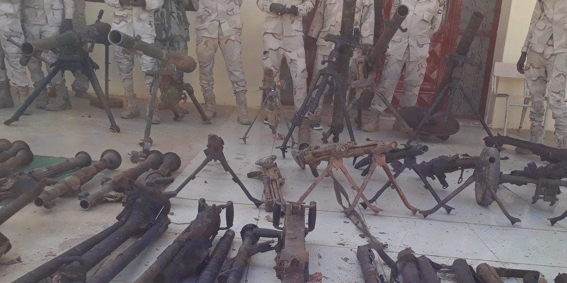 استخبارات الدعم السريع تضبط كميات ضخمة من الأسلحة الثقيلة قادمة من أحد الدول في طريقها إلى كسلا