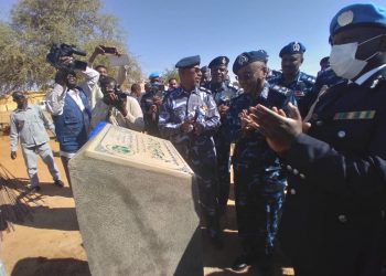 مدير عام الشرطة يفتتح عدداً من المرافق الشرطية بشمال دارفور