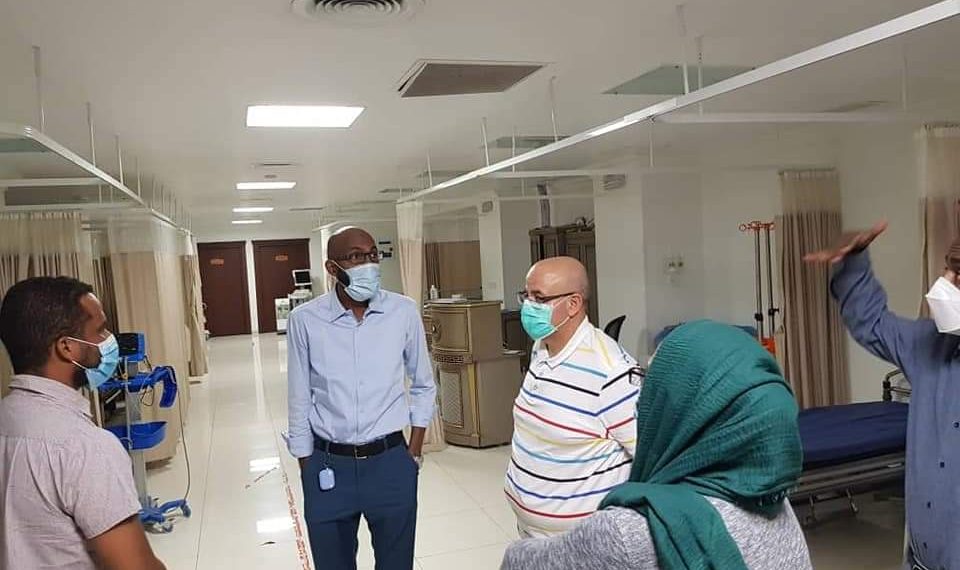 وزير الصحة يتفقد مراكز العزل بولاية الخرطوم والوقوف على جاهزيتها