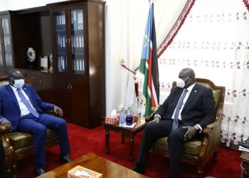 تاور يلتقي دكتور رياك مشار بجوبا