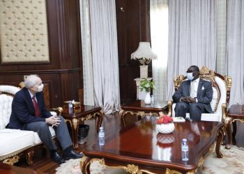 التعايشي يلتقي المبعوث الأمريكي للسودان دونالد بوث