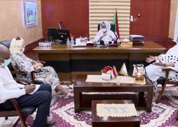 عائشة موسى تلتقي وفد الجمعية العالمية التطوعية الخيرية