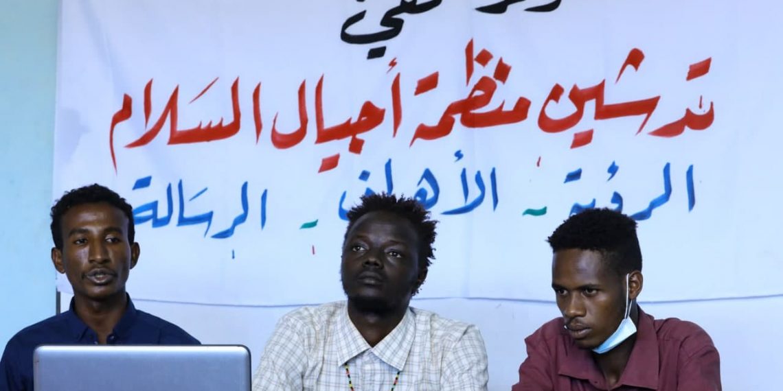 منظمة اجيال السلام تسير قافلة للمناطق المتأثرة بالحرب