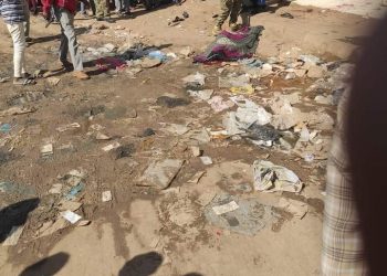 بالصور : جريمة قتل بشعة وسط السوق العربي تهز أركان الخرطوم