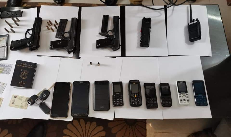 عاجل : الدعم السريع تلقي القبض على جناة سطو مسلح على السفارة الأوكرانية