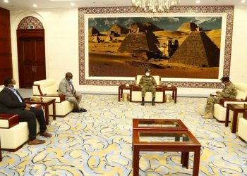 الفريق مهندس إبراهيم جابر يلتقي والي جنوب كردفان