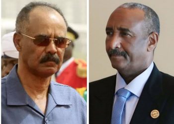 البرهان يتلقى برقية تعزية في وفاة الإمام الصادق المهدي