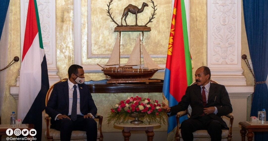 حميدتي ينهي زيارة ناجحة إلى إريتريا ويعود للبلاد