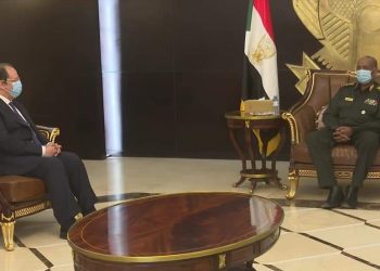 البرهان : يلتقي مدير عام جهاز المخابرات المصري