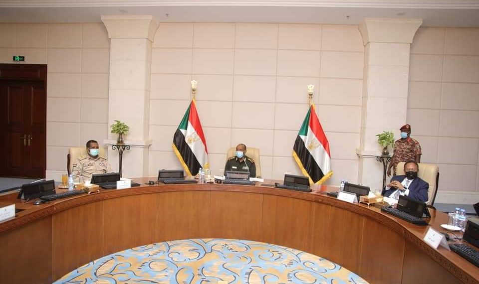 مجلس الأمن والدفاع يطلع على الأوضاع الأمنية بمدينة الجنينة الحدود الشرقية ويصدر عددا من القرارات