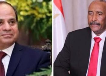 البرهان والسيسي يجريان محادثات حول  العلاقات الثنائية وتعزيز التعاون بين البلدين
