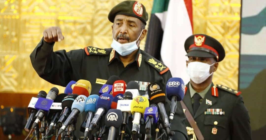 البرهان : السودان لايريد حربا مع إثيوبيا وليس لديه أي مصلحة في محاربة أي دولة مجاورة