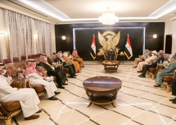 رئيس مجلس السيادة يستقبل وزير الدولة لشؤون الدول الإفريقية السعودي