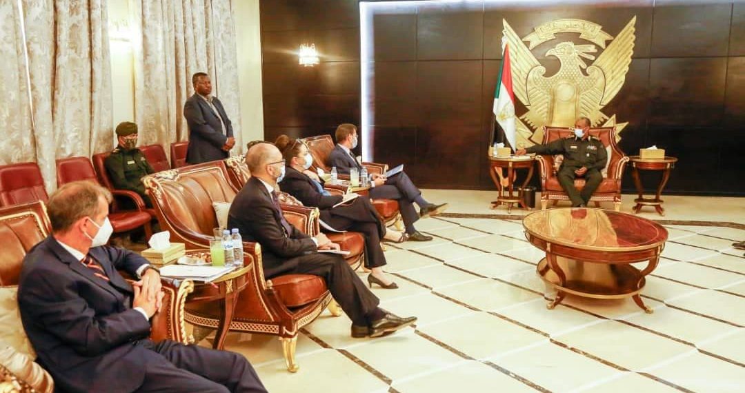 البرهان : يؤكد حرص الحكومة الانتقالية على تعزيز الشراكة مع الاتحاد الاوروبي ودوله