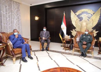 البرهان يستقبل مبعوث رئيس الاتحاد الأفريقي رئيس جمهورية الكنغو