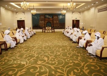 النائب الأول لرئيس مجلس السيادة يلتقي وفد قبيلة الفلاتة بولاية النيل الأزرق