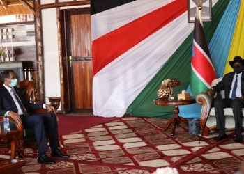 سلفاكير يستقبل النائب الأول لرئيس مجلس السيادة الانتقالي بجوبا