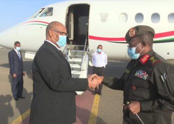 عضو السيادي ابراهيم جابر يتوجه الى جمهورية افريقيا الوسطى