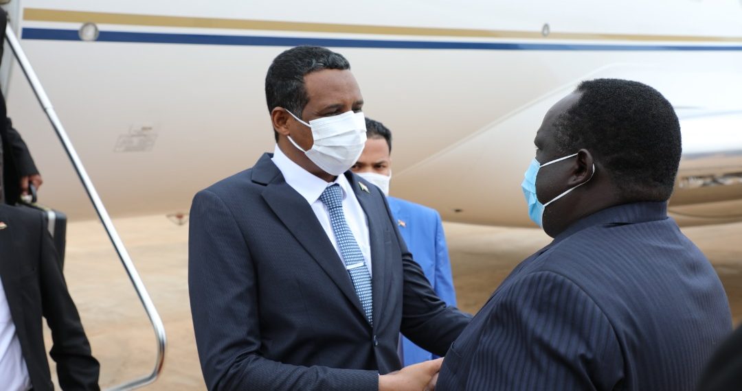 حكومة جنوب السودان تستقبل نائب رئيس مجلس السيادة بجوبا