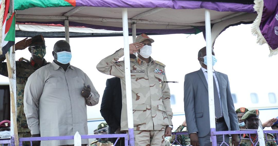 دقلو يقود وفدا لحضور تنصيب والي غرب دارفور