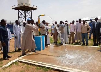 البنى التحتية بشمال دارفور والعالم الإسلامي يتفقدان العمل بمياه درما