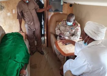 النائب الأول لرئيس مجلس السيادة ينعى الشيخ أبو عزة وينقل جثمانه بطائرة خاصة الى شمال كردفان