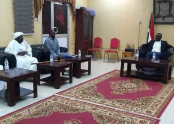 عضو مجلس السيادة محمد حسن التعايشي يلتقي الادرات الاهلية بشمال دارفور