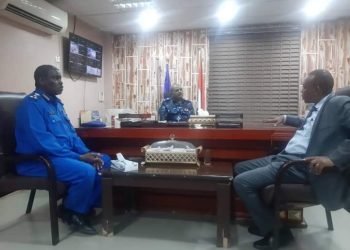 مدير جامعة الضعين الجديد يبحث أدوار الشرطة الجامعية مع اللواء نذار