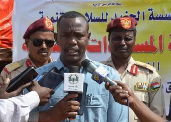 ⭕نمر يدشن قافلة مؤسسة الجنيد للمساعدات الانسانية لمناطق كنجارة وتارني وخزان تنجر