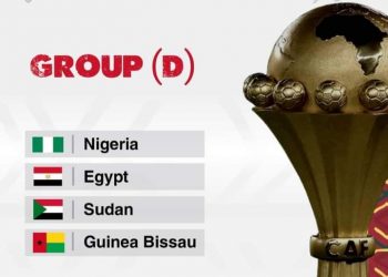 السودان في مجموعة نيجيريا ومصر وغينيا بيساو بأمم افريقيا