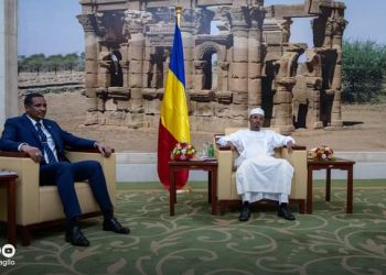 النائب الأول لرئيس مجلس السيادة الإنتقالي يلتقي رئيس المجلس العسكري التشادي للتأكيد على أهمية العمل المشترك